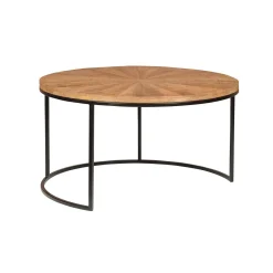 Tables basses rondes | Manguier Solaris