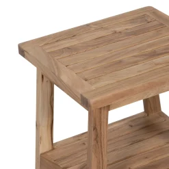 Tabouret avec etagere | Acacia Terra