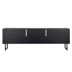 TV-dressoir Blax 2-kleppen 1-plank (noir)