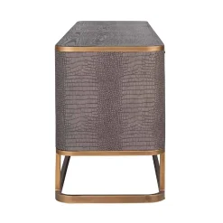 TV-dressoir Classio 4-deuren (brossé or)