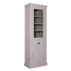 Vitrine 2x1 porte 1 tiroir - tourne à droite | Pin Chic