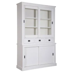 Vitrine 2x2 portes 3 tiroirs | Pin Chic