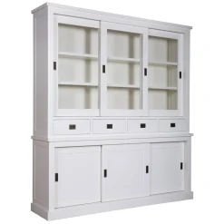 Vitrine 2x3 portes 4 tiroirs | Pin Chic