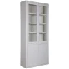 Vitrine 2x2 portes "Chêne Moderne"